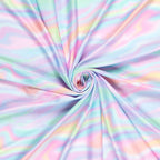 Pastel tie-dye fabric pattern in swirl form