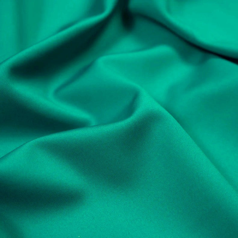 Close-up of luxury turquoise swimwear fabric