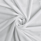 Close-up of luxury white swimwear fabric